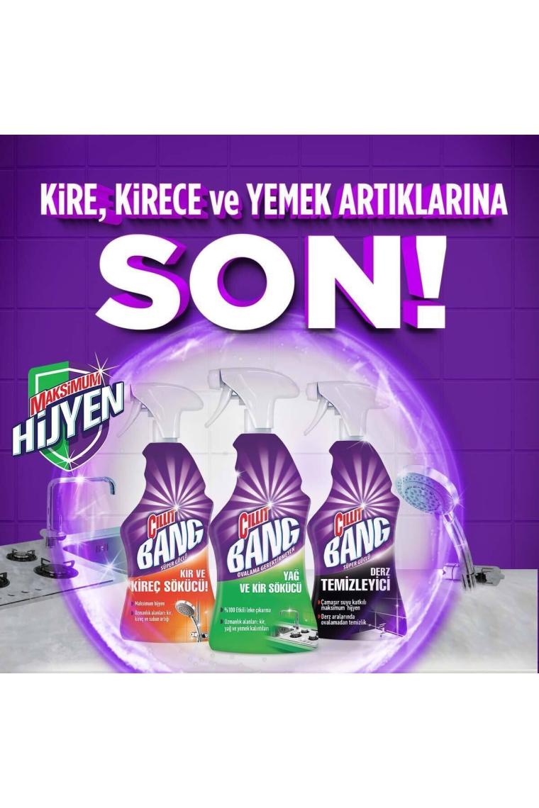 Mutfak Temizleyici Yağ, Kir Ve Kireç Sökücü Sprey 750ml