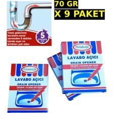 Nistabolje Lavabo Açıcı 70 gr X 9 Adet