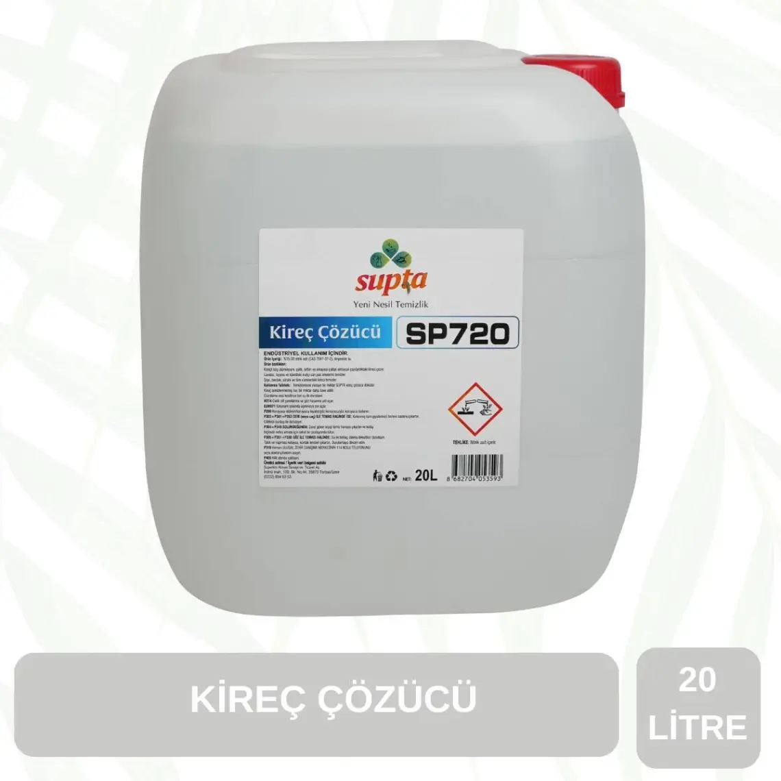 Supta Kireç Sökücü 20 Lt.