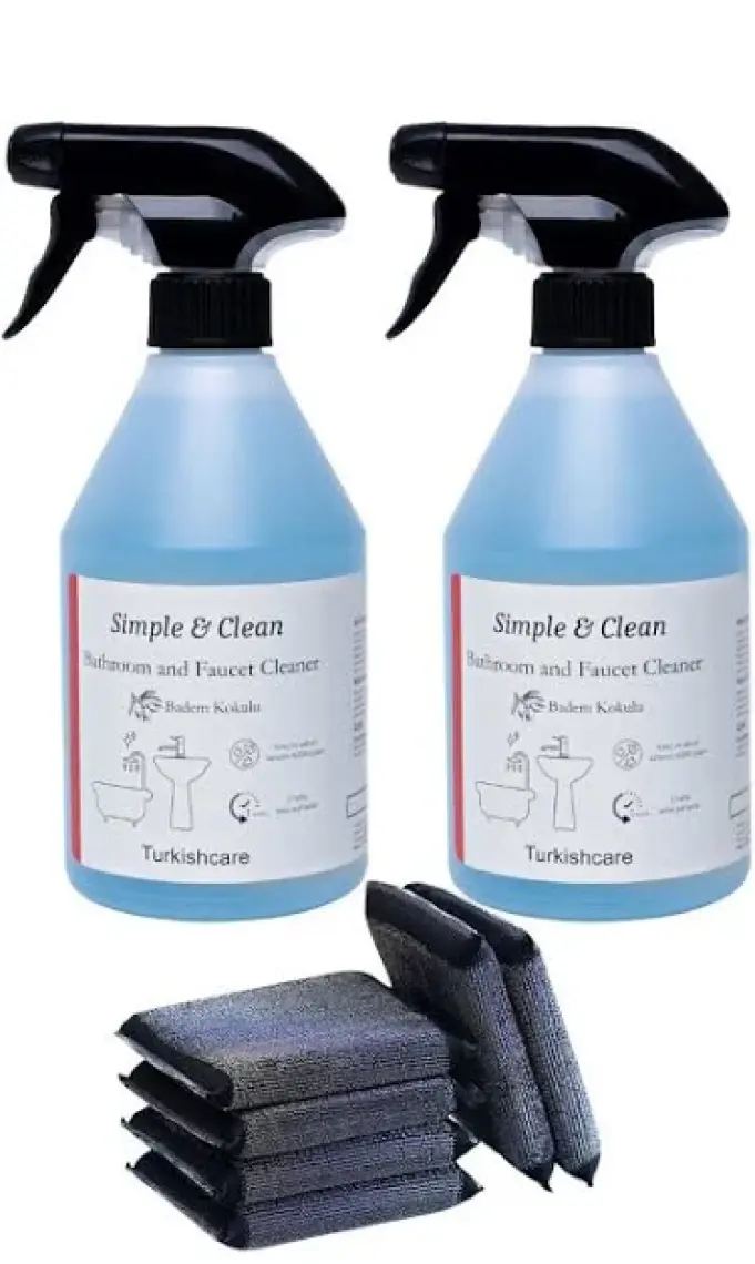 Banyo Ve Kireç Sökücü Temizleyici Sprey 500 ml 2'li Paket