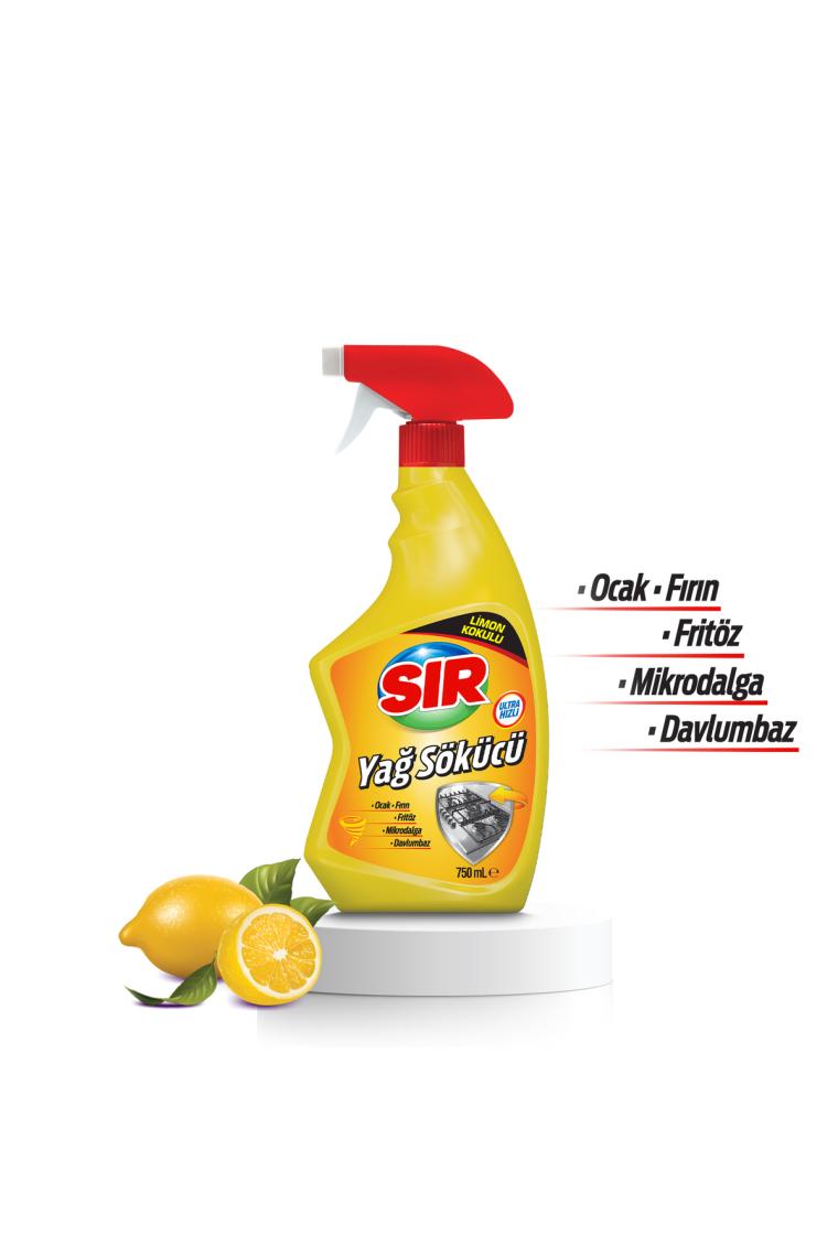 Limonlu Yağ Sökücü Mutfak 750 Ml
