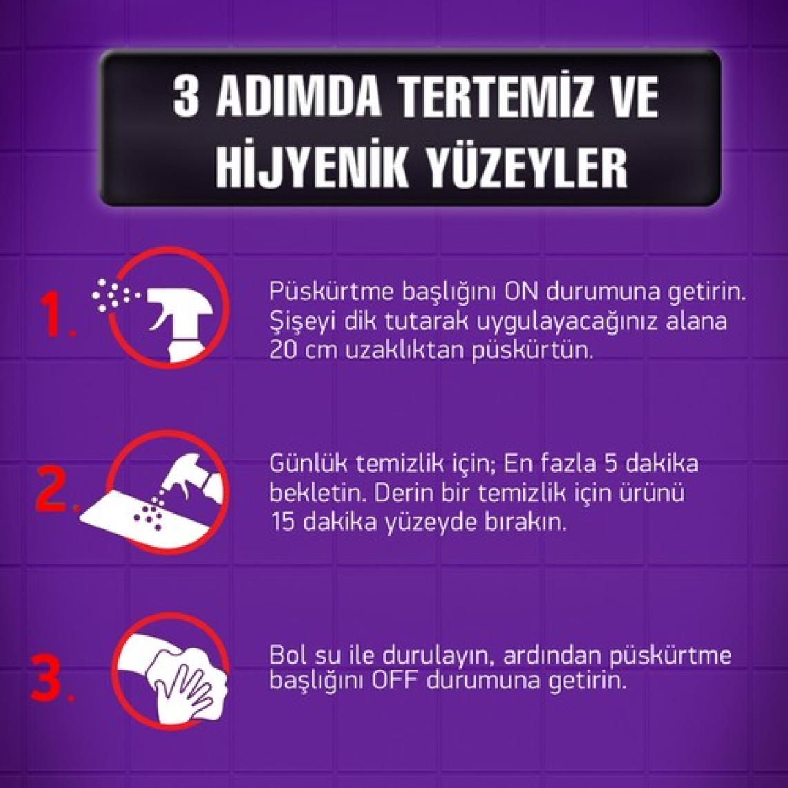 Cillit Bang Banyo Temizleyici Derz Arası Temizleyici Sprey 750 ml