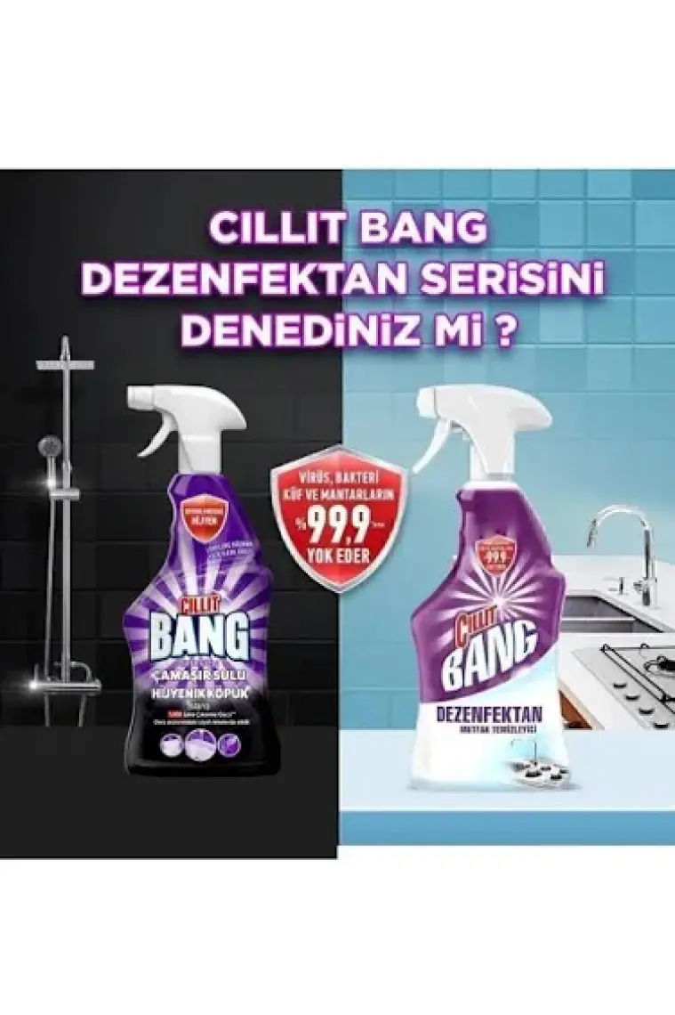 Çamaşır Sulu Hijyenik Köpük Banyo Sprey 750 ml
