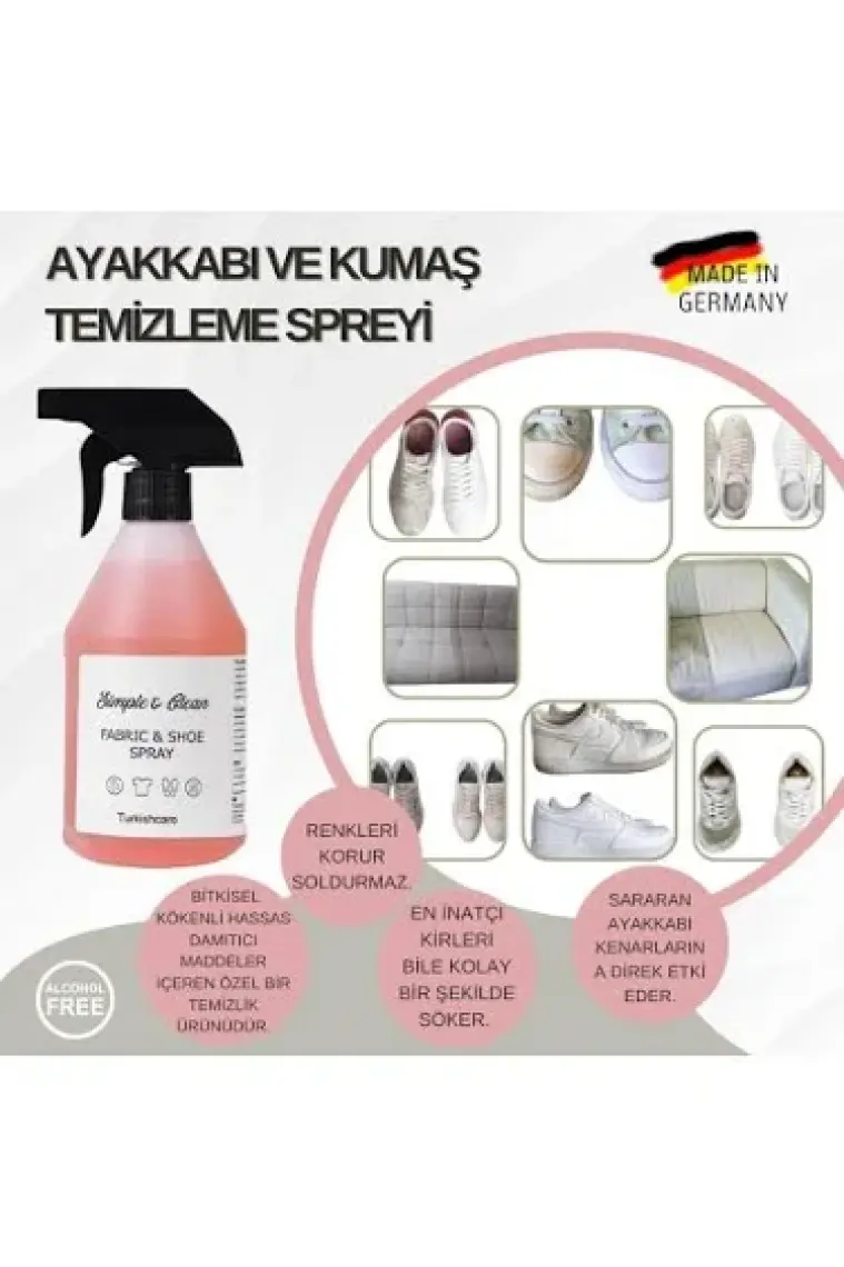 Ayakkabı Ve Kumaş Temizleme + Mutfak Temizleme Spreyi