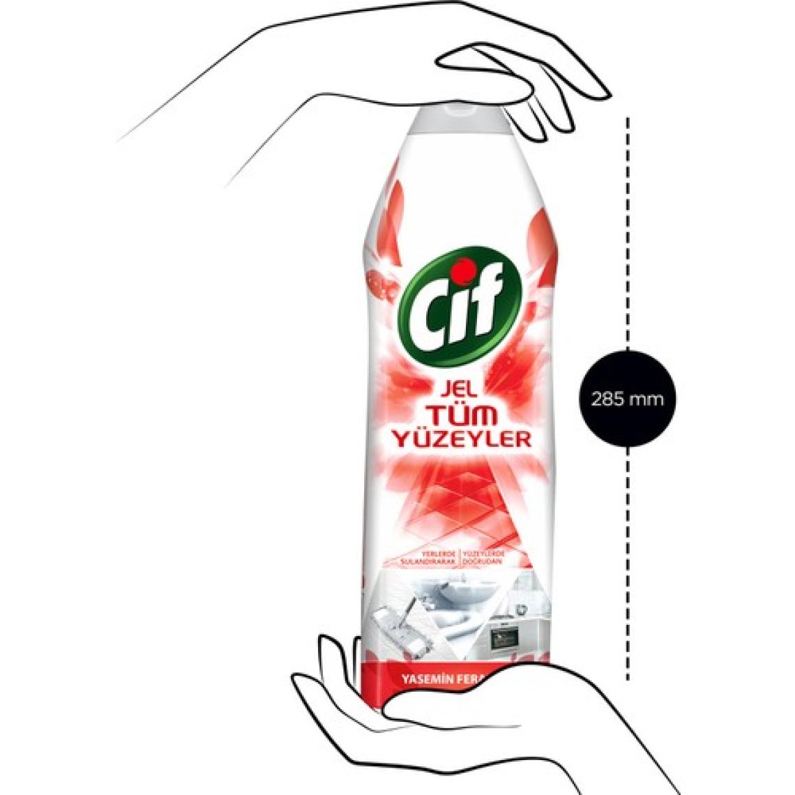 Cif Jel Yüzey Temizleyici Tüm Yüzeyler İçin Yasemin Ferahlığı 750 ML