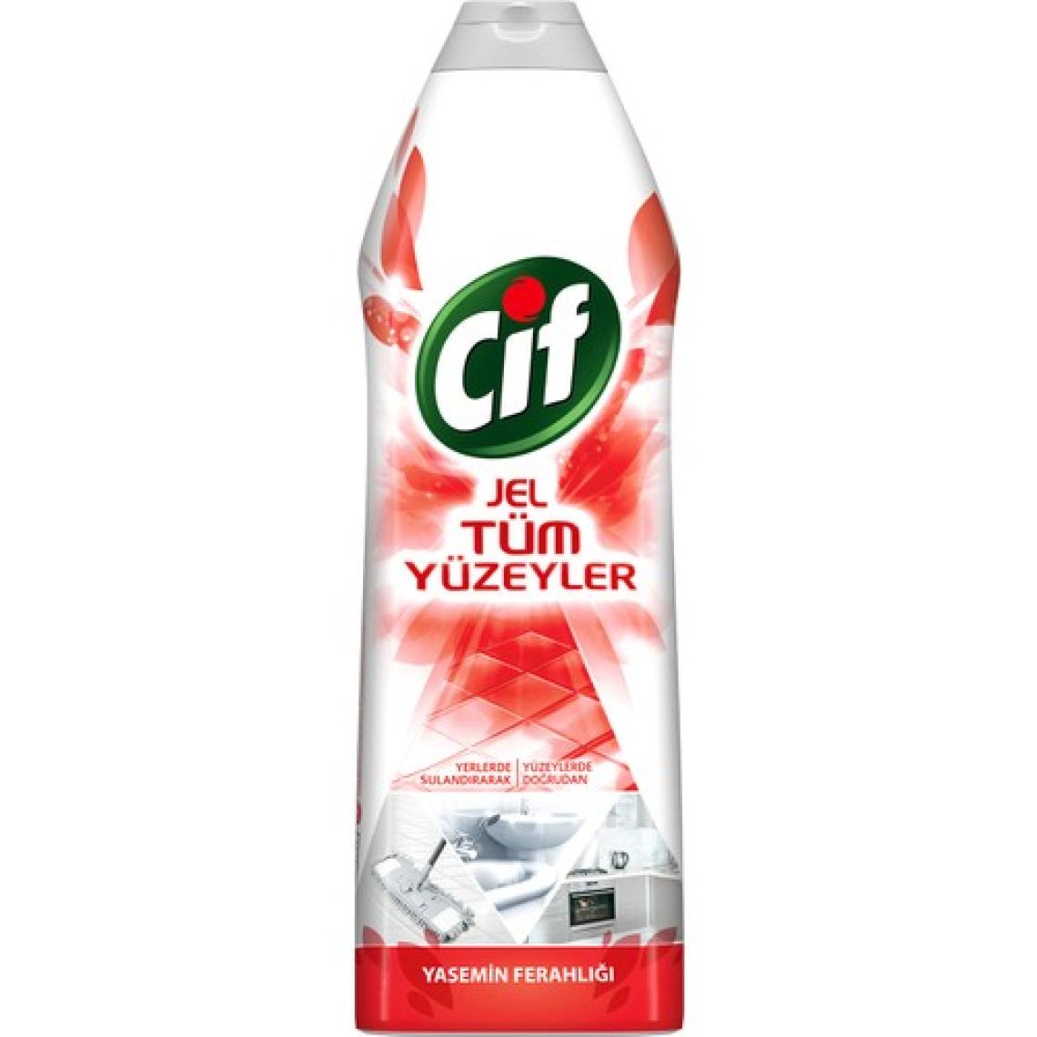 Cif Jel Yüzey Temizleyici Tüm Yüzeyler İçin Yasemin Ferahlığı 750 ML