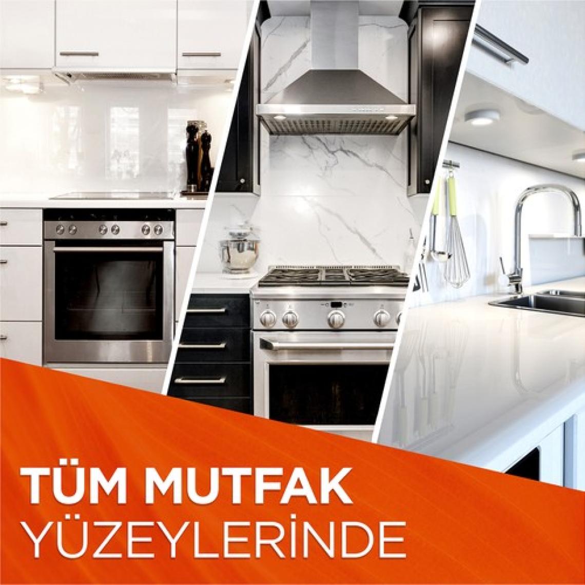 Cif Power Shine Cleanboost Sprey Temizleyici Mutfak İçin Temizleyici ve Yağ Çözücü 750 ML