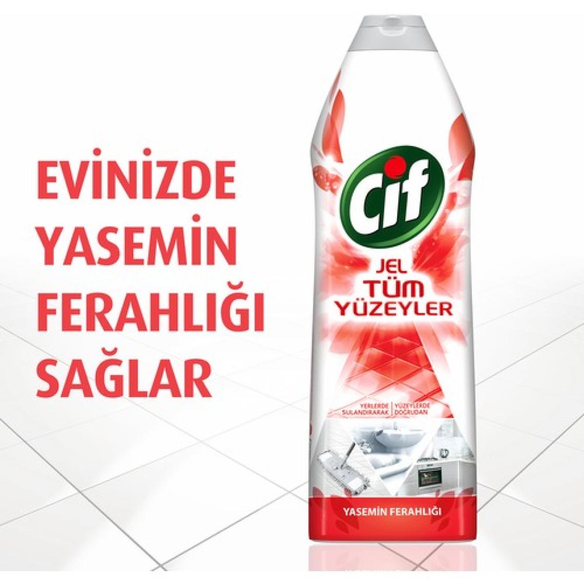 Cif Jel Zemin Uzmanı Yasemin Esintisi Yüzey Temizleyici 750 ml