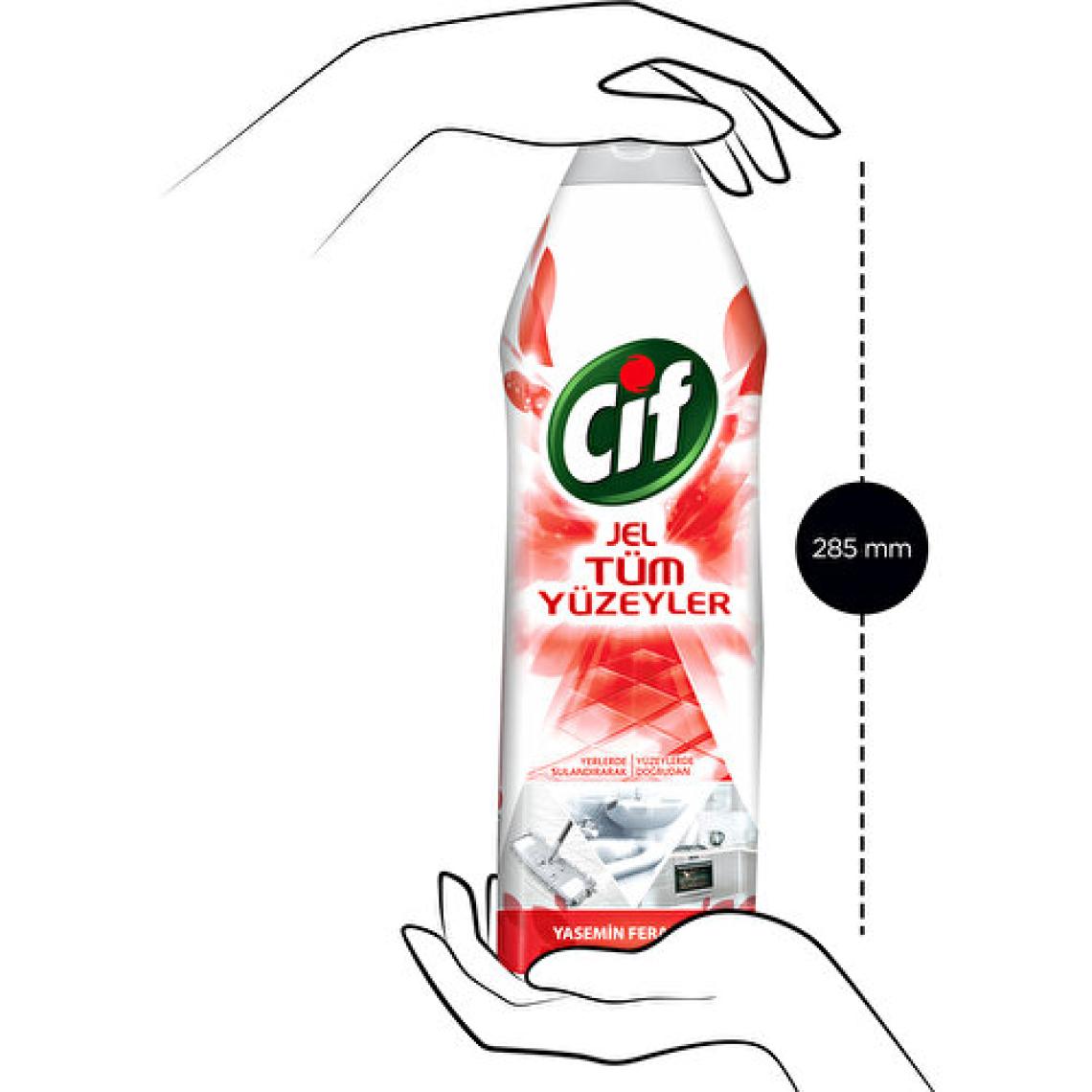 Cif Jel Zemin Uzmanı Yasemin Esintisi Yüzey Temizleyici 750 ml