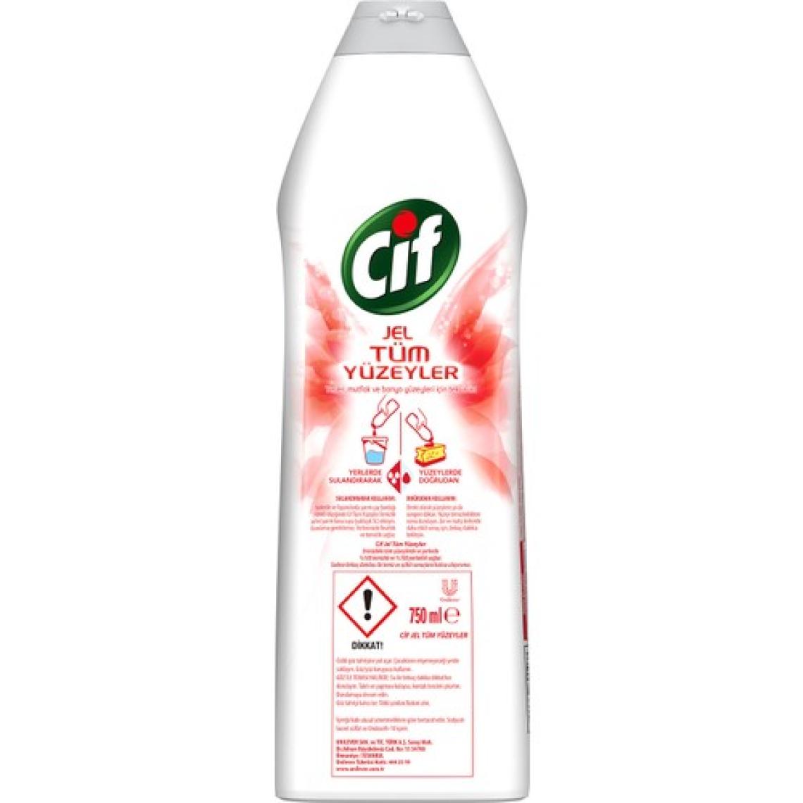 Cif Jel Zemin Uzmanı Yasemin Esintisi Yüzey Temizleyici 750 ml