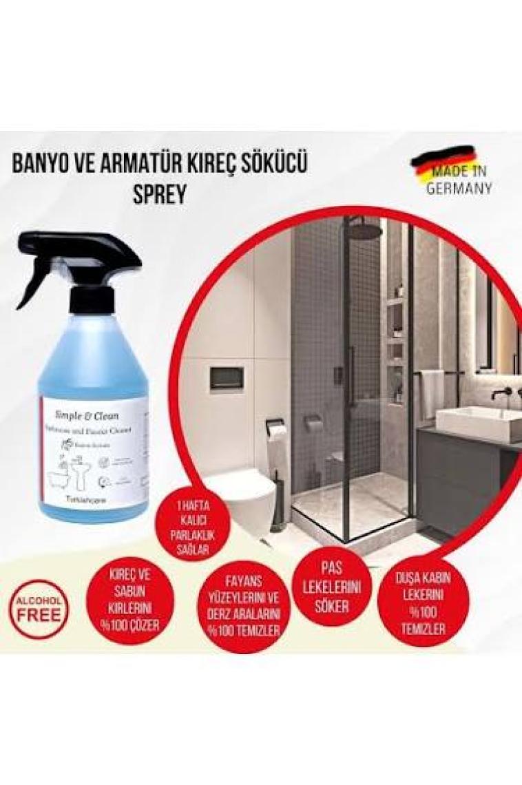 Banyo Ve Mutfak Temizleme Spreyi 500ml 2'li