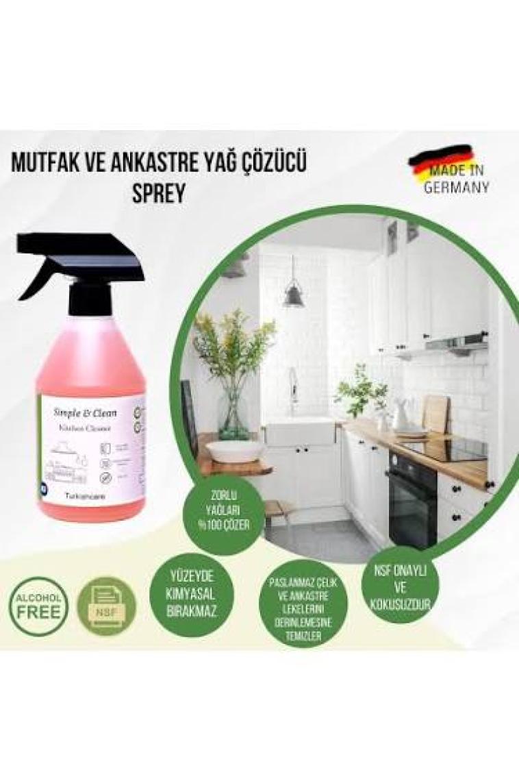 Banyo Ve Mutfak Temizleme Spreyi 500ml 2'li