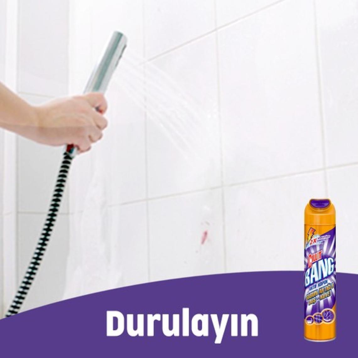 Cillit Bang Banyo Temizleyici Aktif Köpük 600 ml  x 2'li