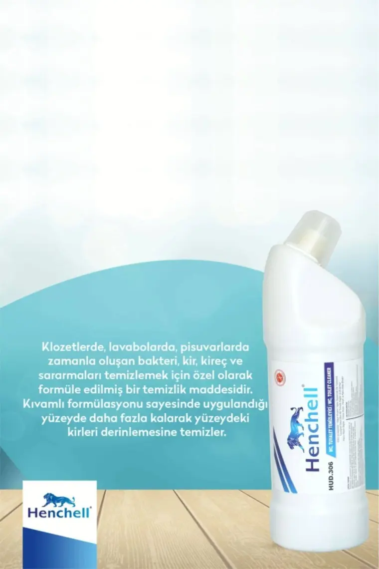 Henchell Wc Tuvalet Temizleyici Kıvamlı 1 kg