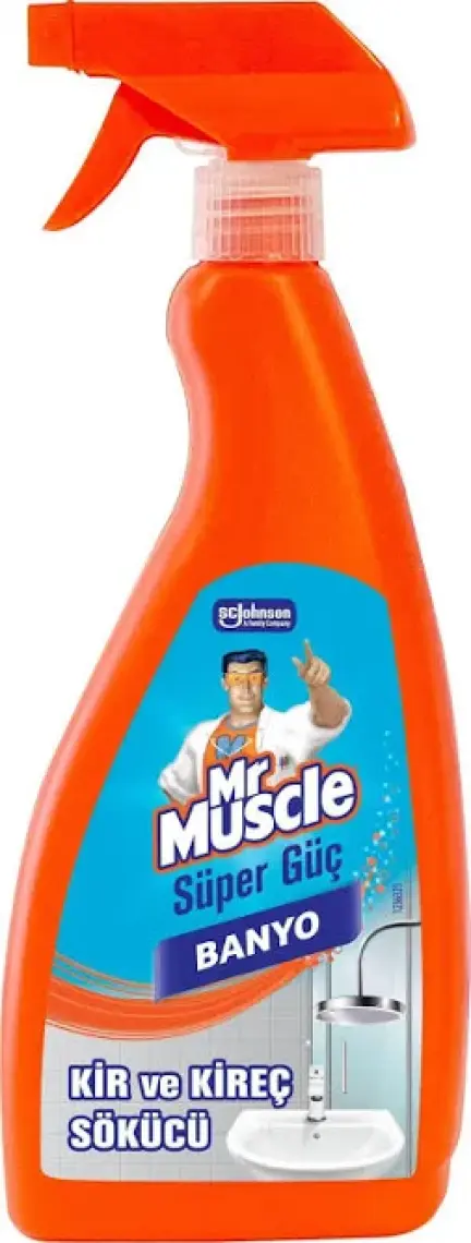 Mr. Muscle Süper Güç Kir ve Kireç Sökücü Banyo Sprey 750ml