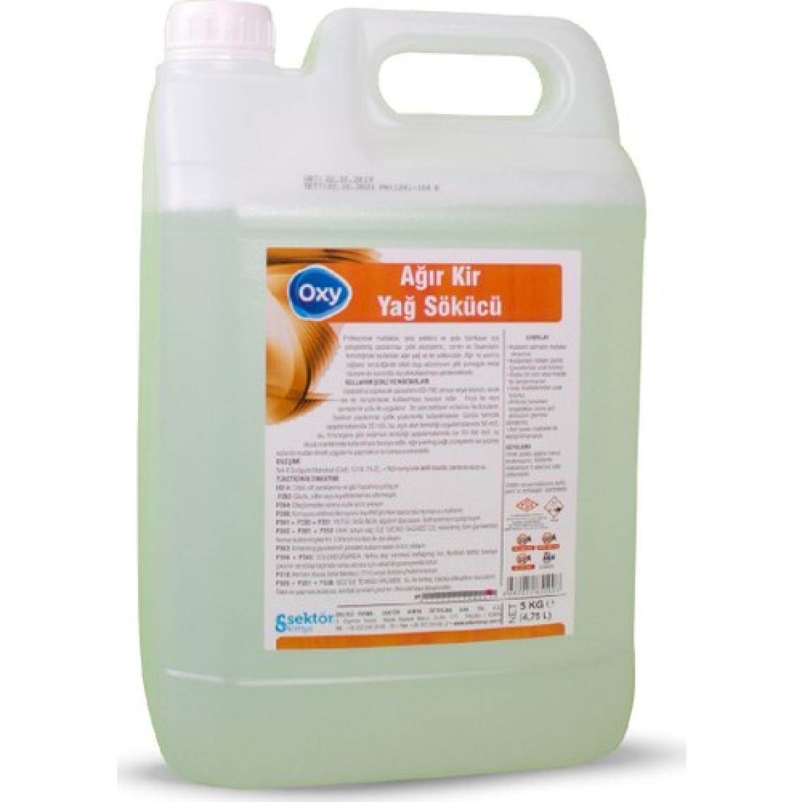 Oxy Tüm Mutfak Yüzeyleri Ağır Kir ve Yağ Sökücü 5 lt