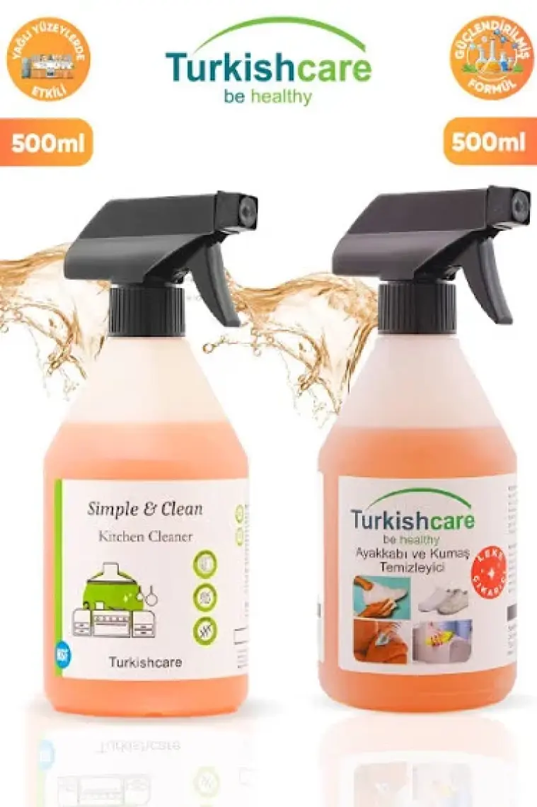 Ayakkabı Ve Kumaş Temizleme + Mutfak Temizleme Spreyi