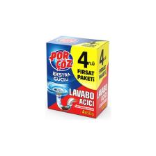 Porçöz Lavabo Açıcı Granül 4x 50 G