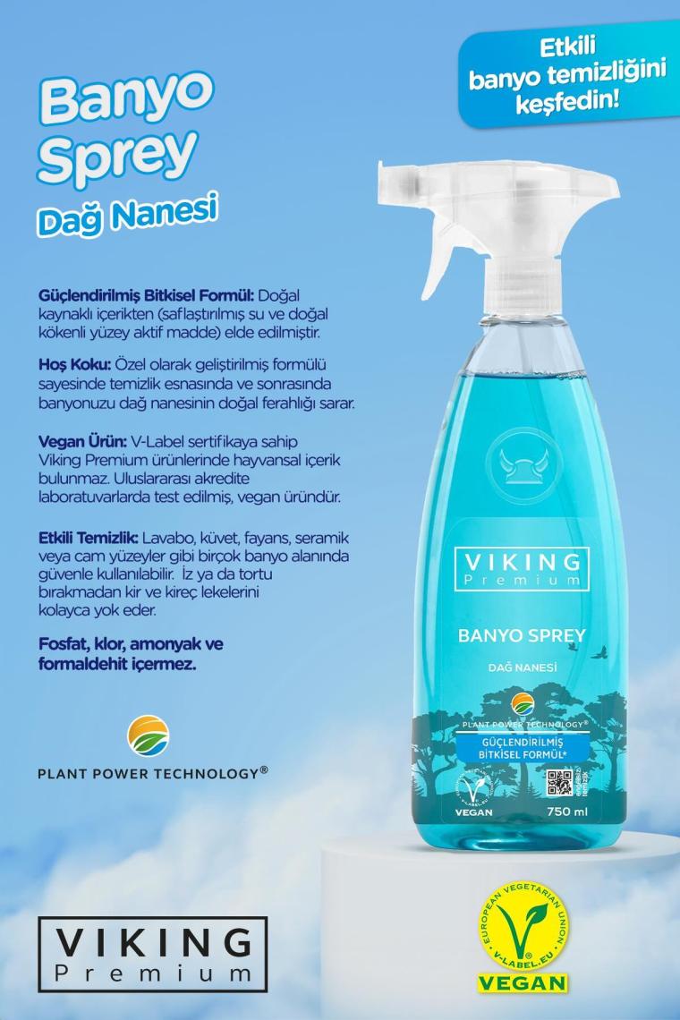 Banyo Spreyi Dağ Nanesi 750 ml 1 Adet