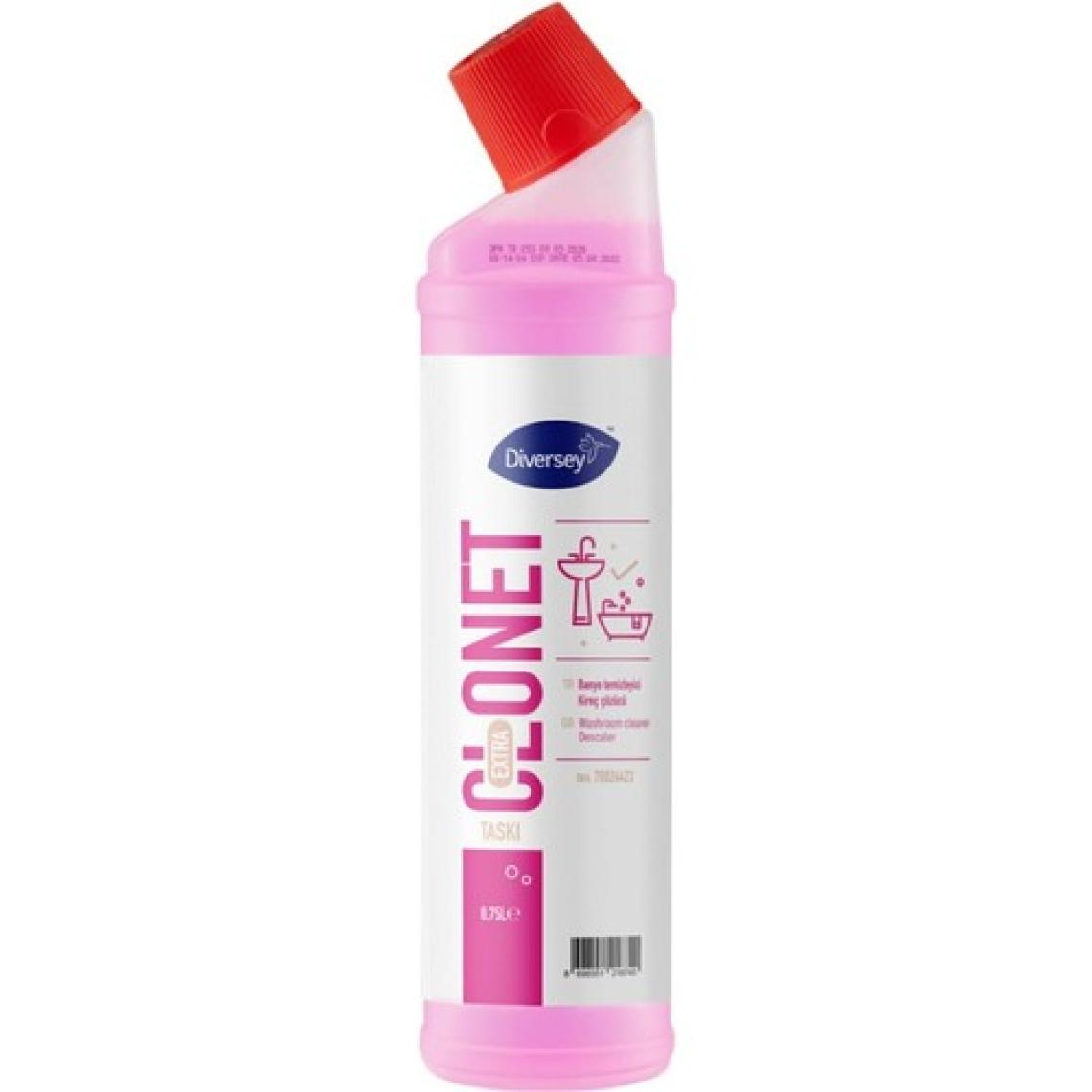 Diversey Taski Clonet Kireç Çözücü 750 ml + Taski R6 Wc Tuvalet Temizlik 750 ml