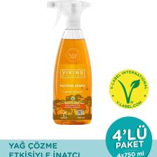 Viking Premium Mutfak Sprey Turunç Bahçesi - 4'lü