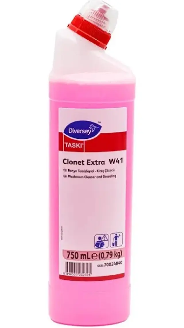 Diversey Taski Clonet Extra - Banyo Temizleyici ve Kireç Çözücü 750 ml