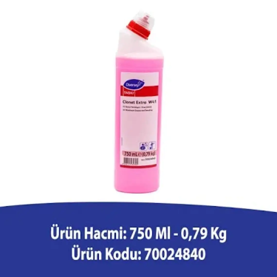 Diversey Taski Clonet Extra - Banyo Temizleyici ve Kireç Çözücü 750 ml