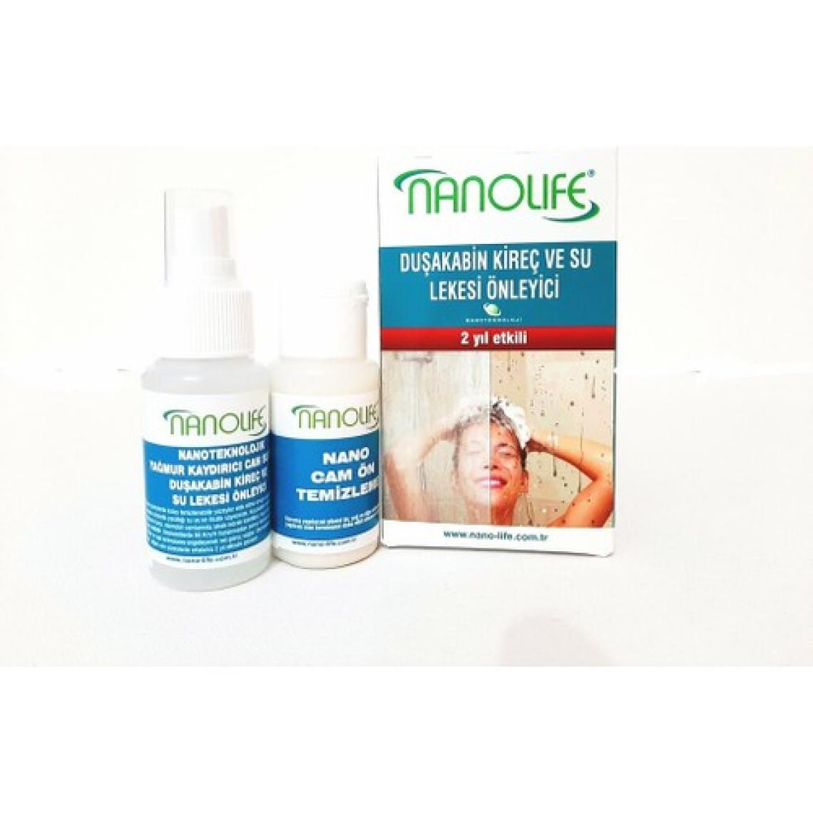 Nanolife Duşakabin 2 Yıletkili Su Kaydırıcı / Kireç Lekesi Önleyici 09C056