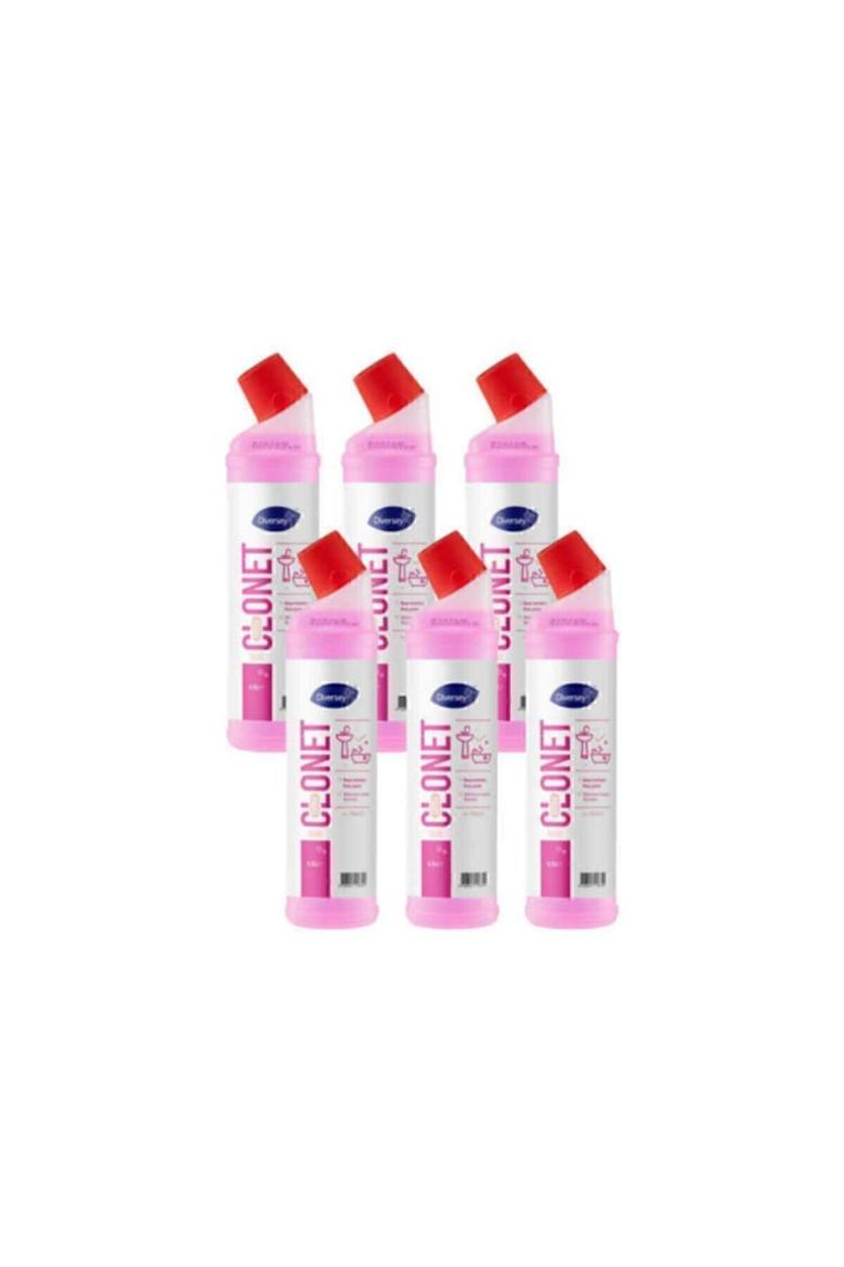 Diversey 6 Adet Diversey Taski Clonet Extra Kireç Çözücü ve Banyo Temizleyicisi 750ML Online Özel