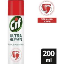 Cif Ultra Hijyen Alkol Bazlı Sprey 200 ml