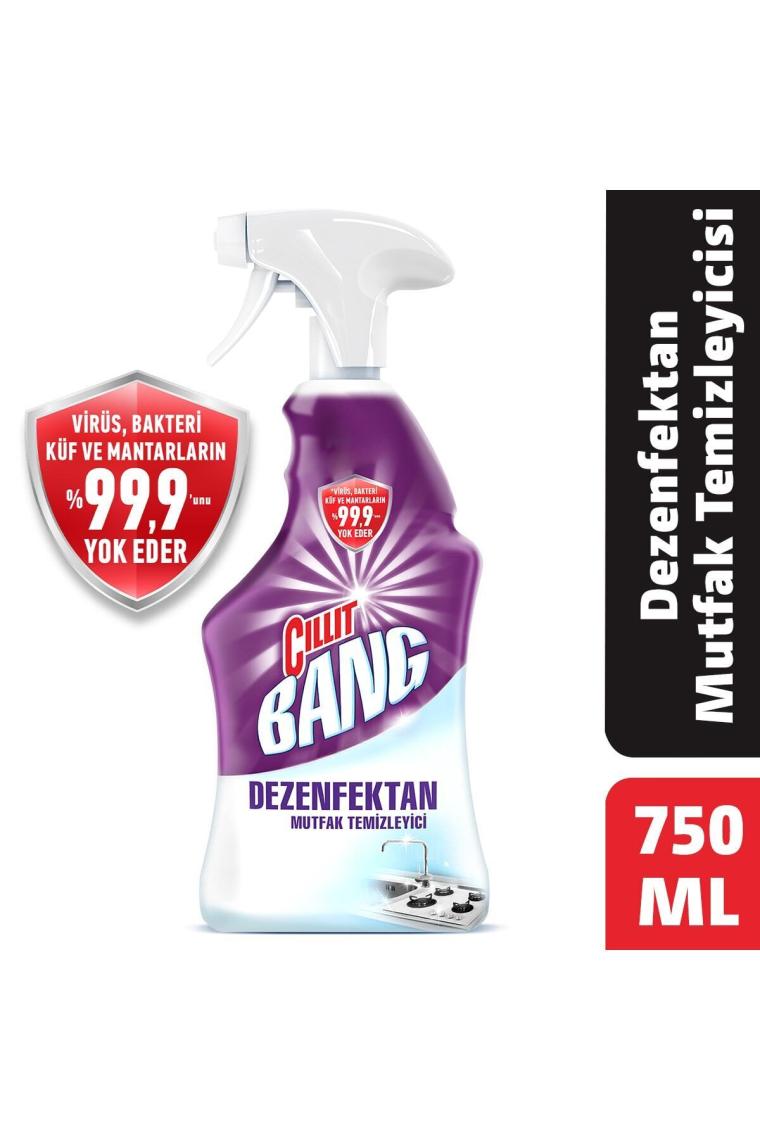 Dezenfektan Mutfak Yağ Ve Kireç Çözücü Sprey 750 ml