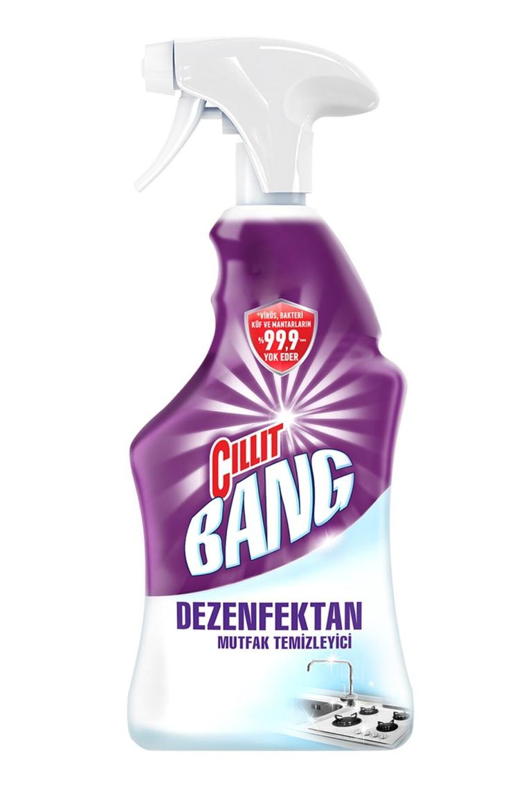Dezenfektan Mutfak Yağ Ve Kireç Çözücü Sprey 750 ml