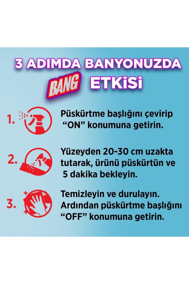 Dezenfektan Mutfak Yağ Ve Kireç Çözücü Sprey 750 ml