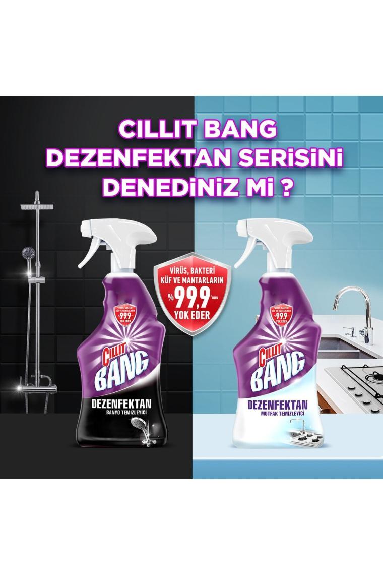 Dezenfektan Mutfak Yağ Ve Kireç Çözücü Sprey 750 ml