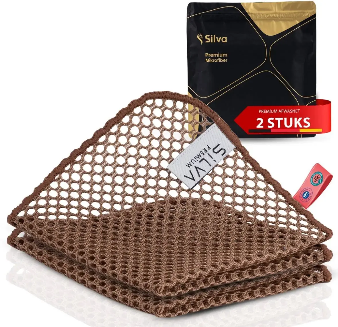 Silva Premium Bulaşık Filesi - Çizmeden Temizlik ve Dar Alanlarda Etkili Kullanım, 1 Adet, Dayanıklı Mikrofiber