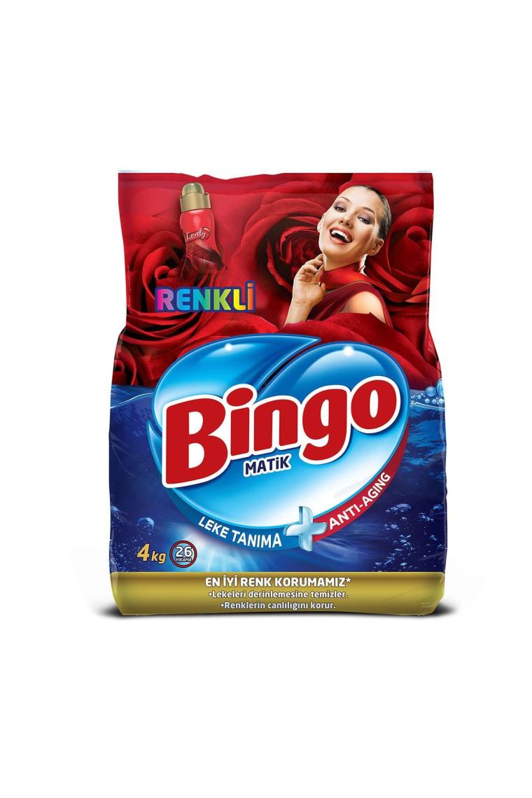 Bingo Matik 4 kg Toz Çamaşır Deterjanı