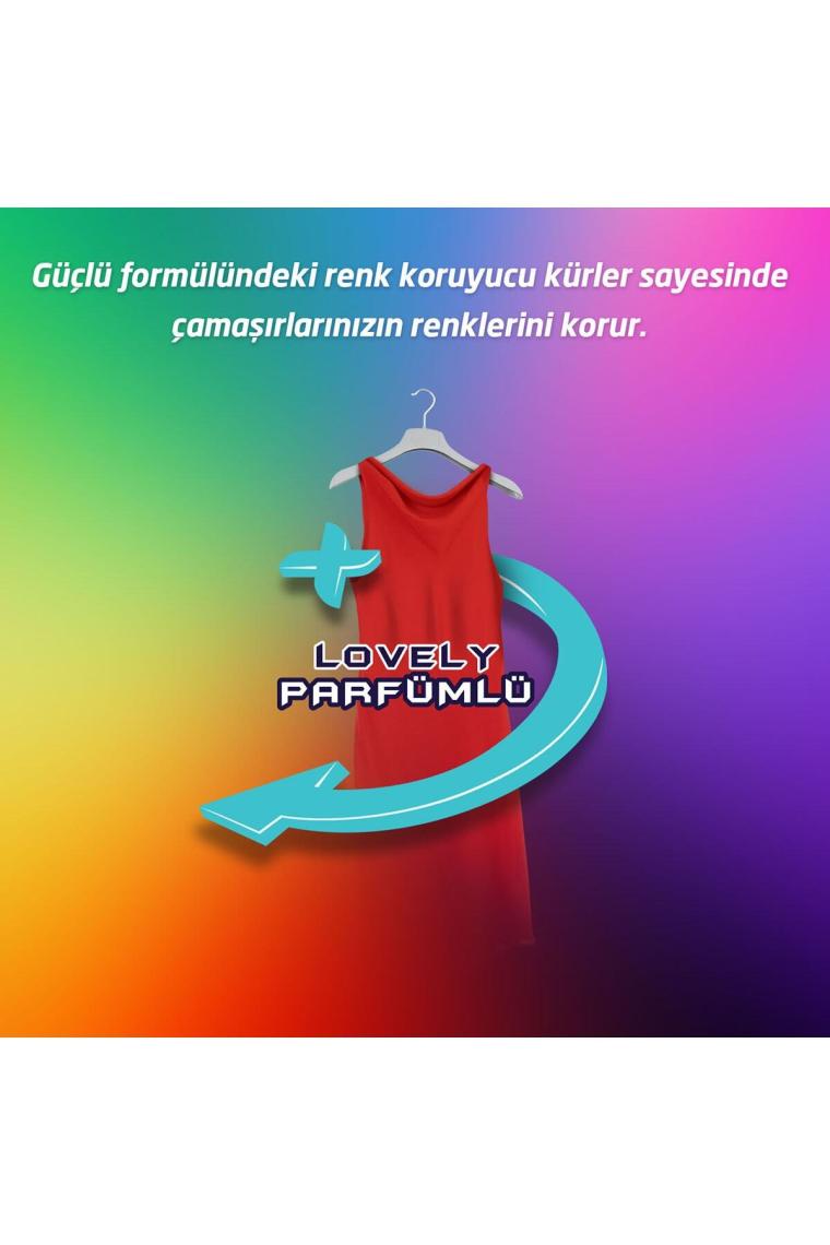 Bingo Matik Renkli Lovely Parfümlü 4 kg Renkliler için Toz Çamaşır Deterjanı