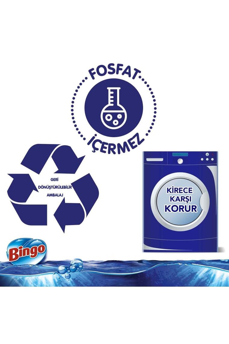 Bingo Matik Renkli Lovely Parfümlü 4 kg Renkliler için Toz Çamaşır Deterjanı