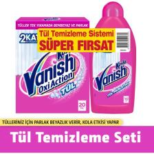 Vanish Kosla Tül Temizleyici Toz 450gr + Parlatıcı 450 ml