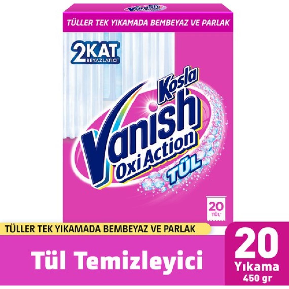 Vanish Kosla Tül Temizleyici Toz 450gr + Parlatıcı 450 ml