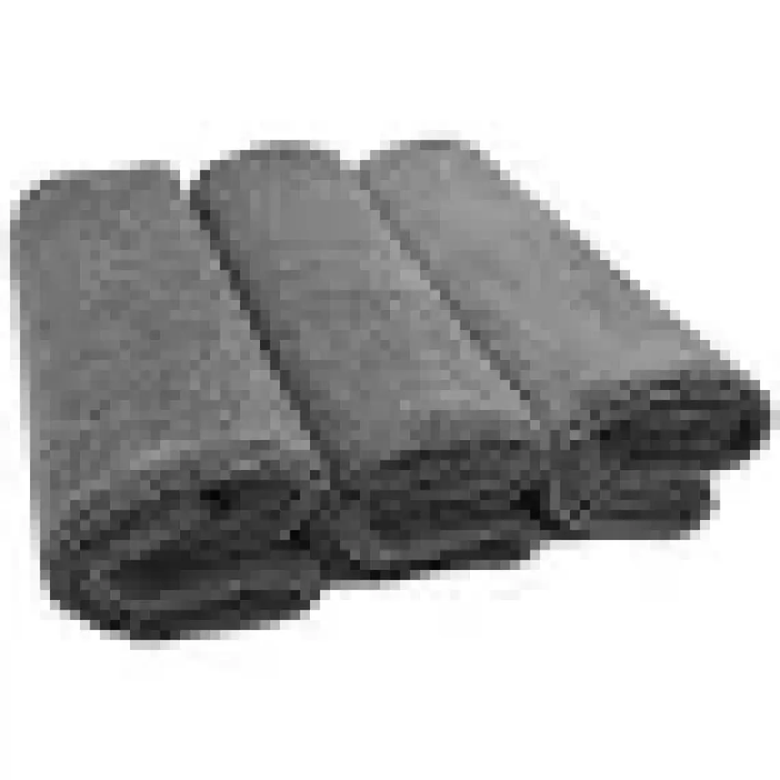 Smartbee Shale 3'lü Mikrofiber Lazer Kesim Parlatma Bezi 40X40 300GSM - Antrasit