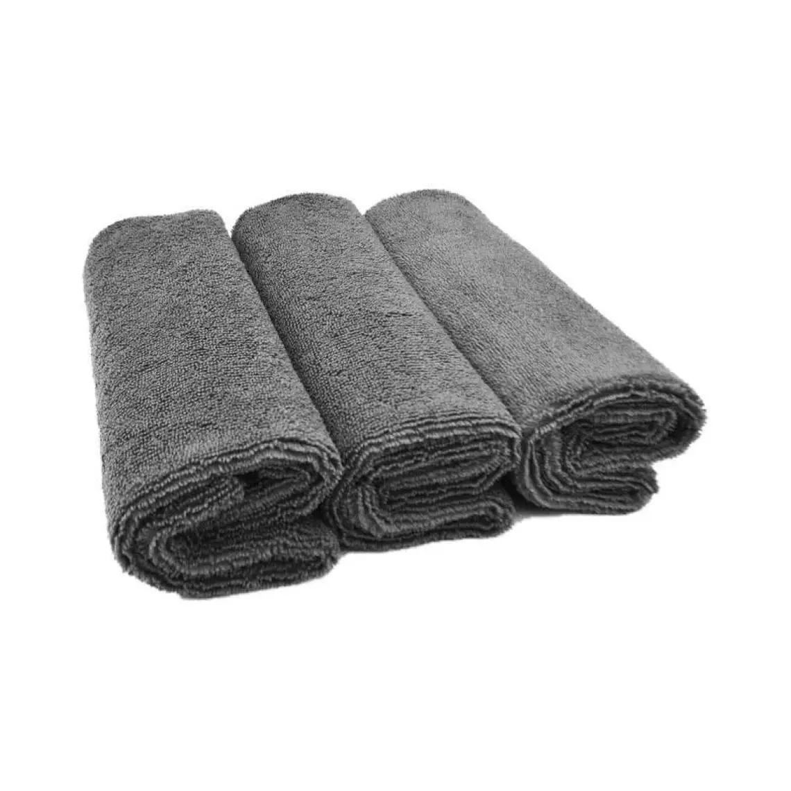 Smartbee Shale 3'lü Mikrofiber Lazer Kesim Parlatma Bezi 40X40 300GSM - Antrasit