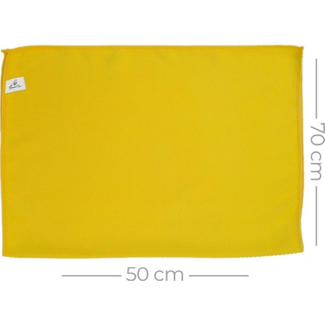 Smartbee Mikrofiber Cam ve Jant Silme Bezi 50 x 70 cm 235 gr/m2 Sarı