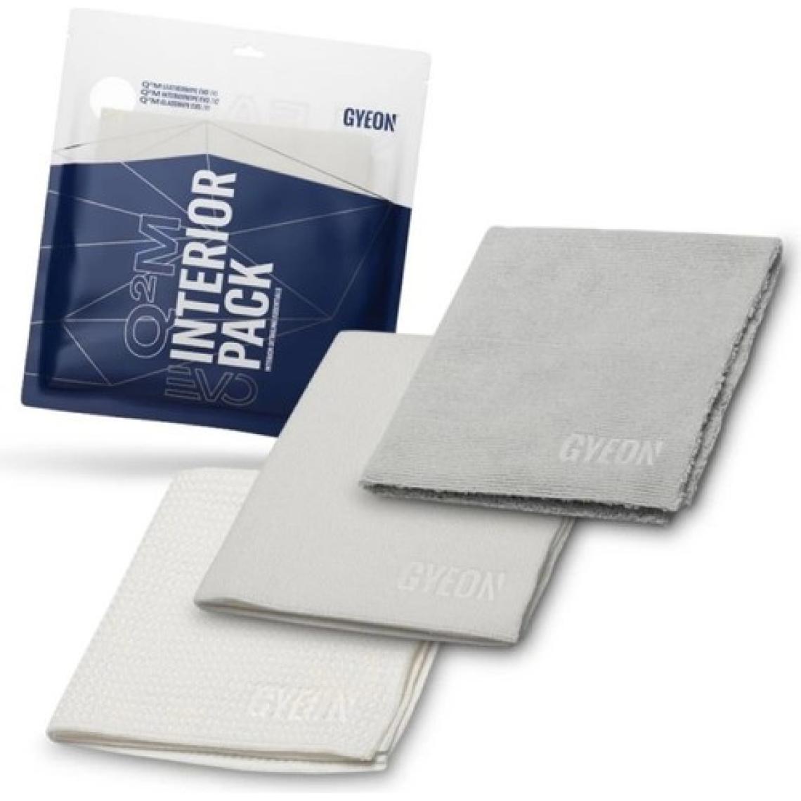 Gyeon Q²m Interiorpack Evo Iç Aksam Mikrofiber Detaylı Temizlik Bezi Seti 4'lü Paket - 40X40 cm