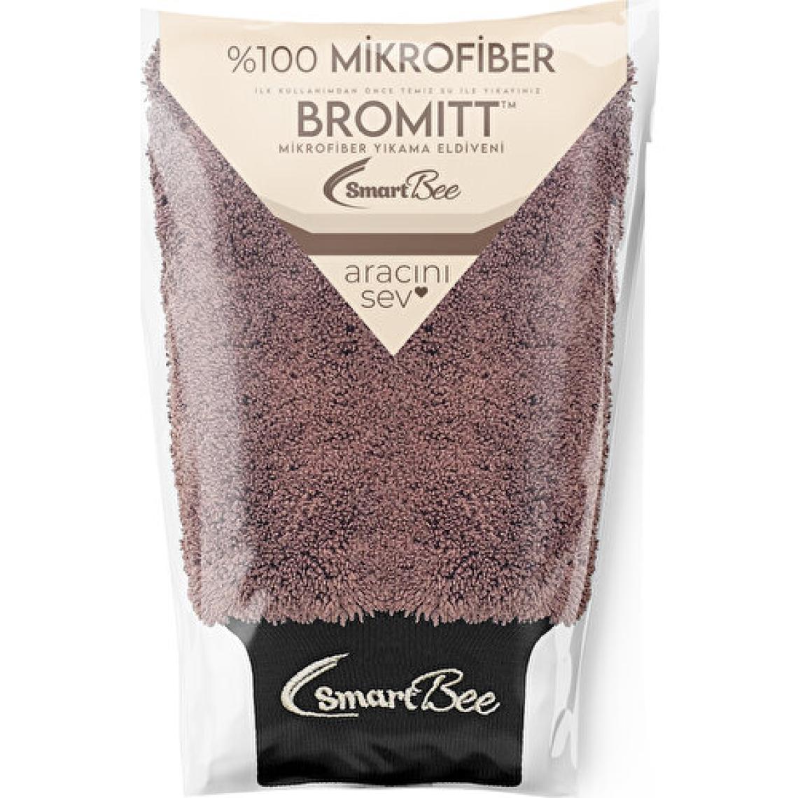 Smartbee Bromitt %100 Mikrofiber Oto Yıkama Eldiveni