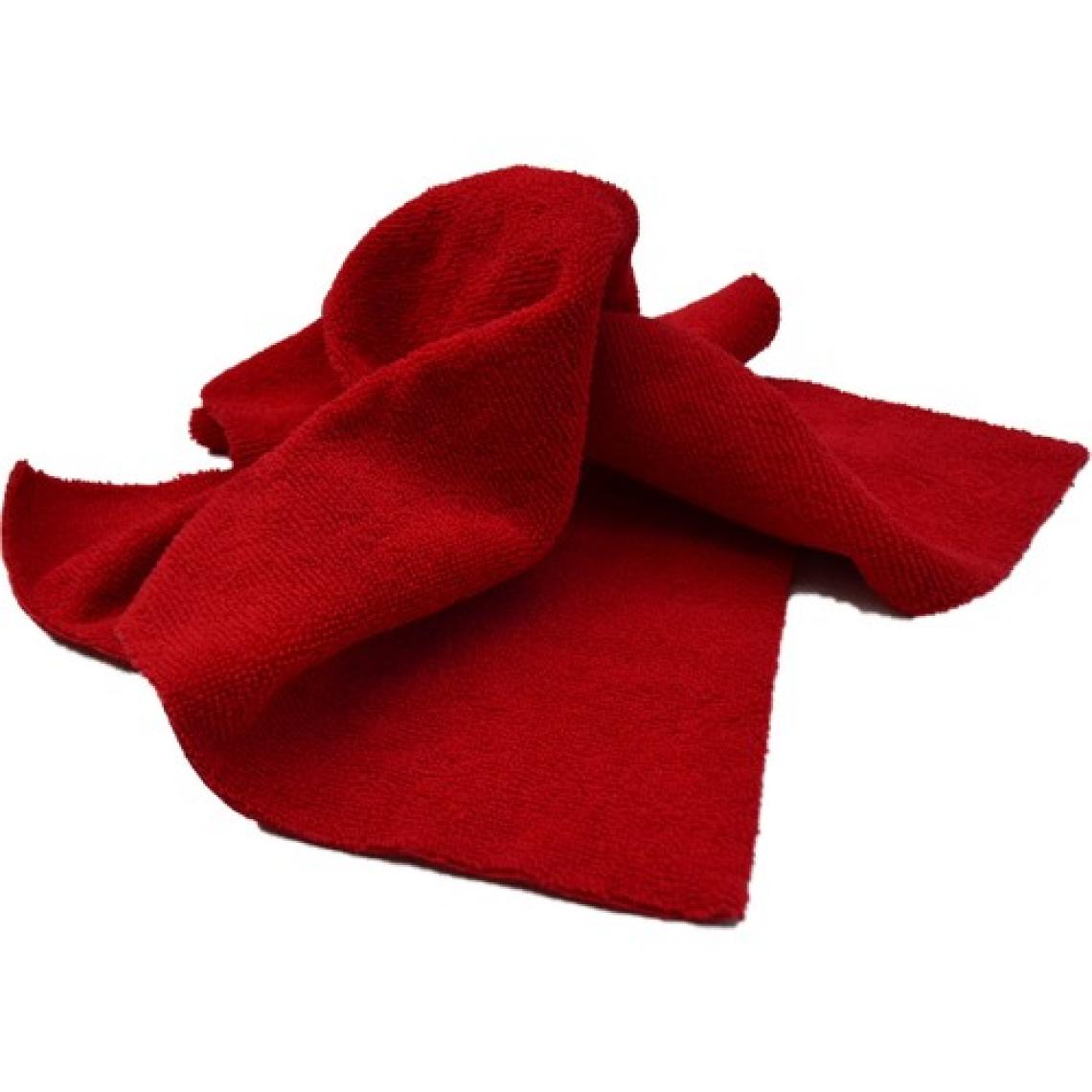 Smartbee Rufus 3'lü Mikrofiber Lazer Kesim Cila Bezi 40X40 320GSM - Kırmızı