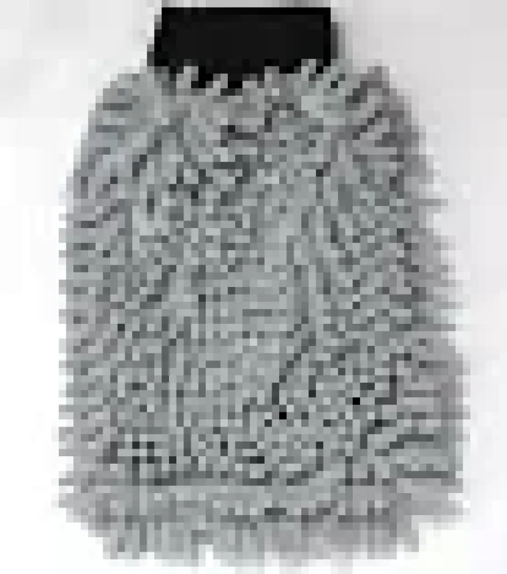 Spark (1 Adet) 7050 Mikrofiber Şönil Oto Temizlik ve Kurulama Eldiveni 16X24 Cm. Gri