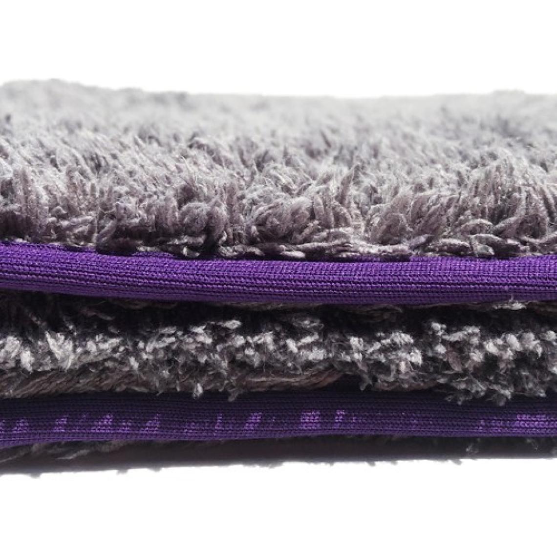 Smartbee Babba Çift Kat Mikrofiber Oto Kurulama Havlusu 40×60 1300GSM – Koyu Gri