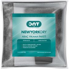Newyorkdry Mikrofiber Oto Temizlik Paketi Araç Kurulama Havlusu Cam Bezi Araba Yıkama Eldiveni Seti
