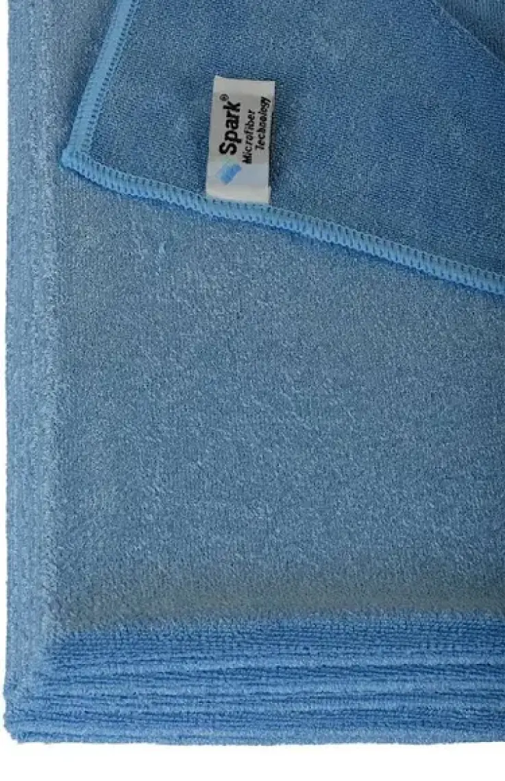 Btm Otomotiv Spark 2311 Mikrofiber Oto Kurulama Ve Cam Temizlik Bezi 50 x 70 Cm Mavi